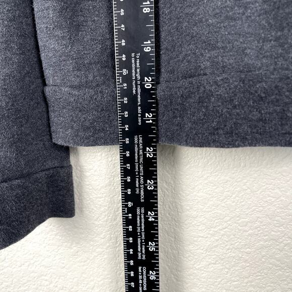 VTG Y2K Stussy Boat Neck Crown Logo Graphic Sweatshirt Gray Small Streetwear - Picture 8 of 10